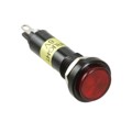 6103132120F - LED PNL IND 10MM ROUND RED POLY