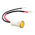 1092D3-250VAC - INDICATOR PMI AMBER .5" SEMI DOM