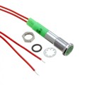 FL1M-6FW-1-G24V - LED GRN 6MM NUT 24VAC/DC STK