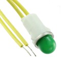 1090A5-12V - INDICATOR INCAND GREEN PANEL MNT