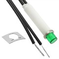 2152A5 - LAMP NEON INCAND GREEN PNL MNT