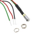 6061415120F - LED PNL IND 6MM R,G 6V PROTRUD