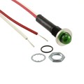 6091M5-12V - INDICATOR SOLID STATE GRN PNL MT