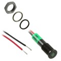 Q6F3BXXG24E - LED PM INDICATOR FLUSH GRN