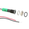 Q8F3BXXG12E - LED PM INDICATOR FLUSH GREEN