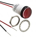 5571502203F - LED PNL MT 11/16" 5V WT RED