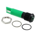 Q12P1BXXG12E - INDICATOR 12V 12MM PROMINENT GRN