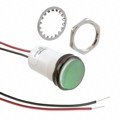 5571603203F - LED PNL MT 11/16" 12V WT GREEN
