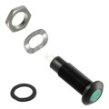 PM5-A7G28V - PANEL MOUNT ASSEM 8.1MM GREEN