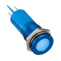 Q14F1ABXXB220E - INDICATOR 220V 14MM FLUSH BLUE