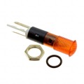 FL1P-8NJ-1-Y110V - LED YEL 8MM NUT 110VAC/DC STK