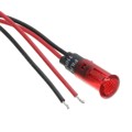 FL1P-8QW-2-R2V - LED RED 8MM SNAP 2VAC/DC STK