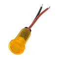 6551303103F - LED PANEL INDICATOR YELLOW 12V