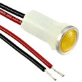 1092D3-125VAC - LED PANEL INDICATOR AMBER 125V