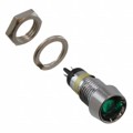6072212110F - LED PNL IND 7MM GRN RECESS