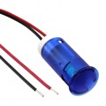 QS123XXB24 - INDICATOR 12MM FIXED BL 24V WIRE