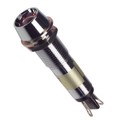 6092312130 - LED PNL MT 9MM 12V CHROME YELLOW