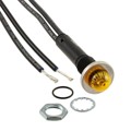 6010M3 - INDICATOR NEON AMBER PANEL MNT