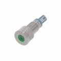 6201203304F - 8MM FLT PMI GRN 12 VDC W/TERMS