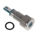 6201403304F - 8MM FLT PMI BLU 12 VDC W/TERMS