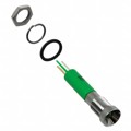Q8R1CXXG12E - INDICATOR 12V 8MM RECESSED GRN
