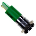 Q14F1CXXG24E - INDICATOR 24V 14MM FLUSH GREEN