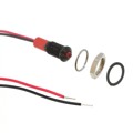 Q6P3BXXR12E - LED PANEL MOUNT INDICATOR RED