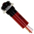 Q12P1BXXR12E - INDICATOR 12V 12MM PROMINENT RED