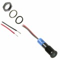 Q6F3BXXB12E - LED PM INDICATOR FLUSH BLUE