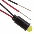 5592301023F - LED PMI SNAP-IN YLW 6IN LEADS