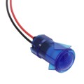 6541404103F - 1/2" FLT SNAP BL 24VDC W/LEADS