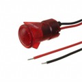 6531103103F - 1/2" FLT SNAP RD 12VDC W/LEADS