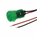 6531203103F - 1/2" FLT SNAP GN 12VDC W/LEADS