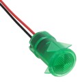 6541204103F - 1/2" FLT SNAP GN 24VDC W/LEADS