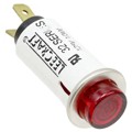 32R-2111T - LAMP NEON RED 125V SLDR TERM