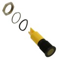 Q14F1BXXY12E - INDICATOR 12V 14MM FLUSH YELLOW