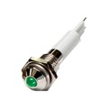 M06R-12G - LED 6MM ROUND 12VDC GREEN
