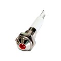 M06R-24R - LED 6MM ROUND 24VDC RED