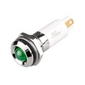 E12R-24G - LED 12MM ROUND 24VDC GRN IP67