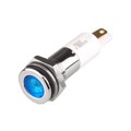 H10F-03B - HIGH LED 10MM FLAT 3VDC BLUE