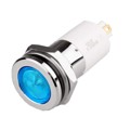 S16F-10B - HIGH LED 16MM FLAT 110V BLU IP67