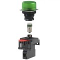 M22-FG-24A - PILOT LIGHT 24V LED ROUND GREEN