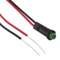 5580202027F - LED PMI SNAP-IN GREEN PVC FREE