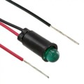 5590202027F - LED PMI SNAP-IN GRN PVC FREE