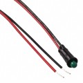 5110F5-12V - LED GREEN 5/21" HOLE PANEL MOUNT