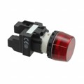 M22N-BP-TRA-RB - LED PANEL INDICATOR RED 12VAC/DC