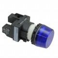 M22N-BP-TAA-AC - LED PANEL IND BLUE 24VAC/DC