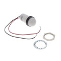 PML50SGFVW - .688" DIA (17.5MM) GREEN LED PAN