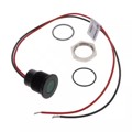 Q12-7F5BXXHG12E - LED INDICATOR 12.7MM FLUSH BLACK
