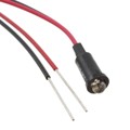 5580701027F - LED PMI SNAP-IN RED PVC FREE